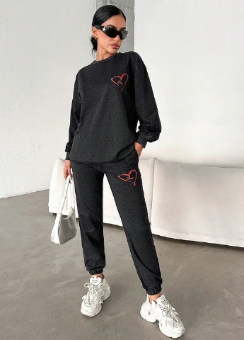 Костюм (світшот, штани) SHEIN (316736555)