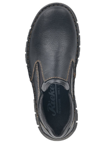 Черные кэжуал туфлі Rieker на резинке