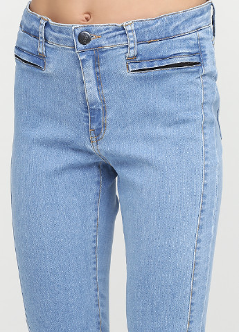 Джинси Minus однотонні блакитні джинсові