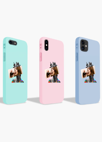 Чехол силиконовый Apple Iphone 8 plus Лана Дель Рей Ренесанс (Lana Del Rey Renaissance) Белый (6154-1204) MobiPrint (219336099)