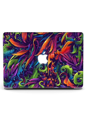 Чехол пластиковый для Apple MacBook 12 A1534 / A1931 Текстура флоры (Flora texture) (3365-2512) MobiPrint (218858431)