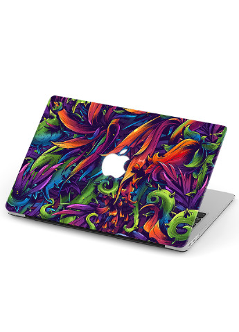 Чохол пластиковий для Apple MacBook 12 A1534 / A1931 Текстура флори (Flora texture) (3365-2512) MobiPrint (218858431)