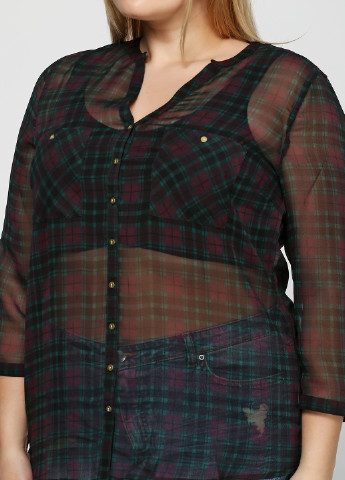 Комбинированная блуза Ellos