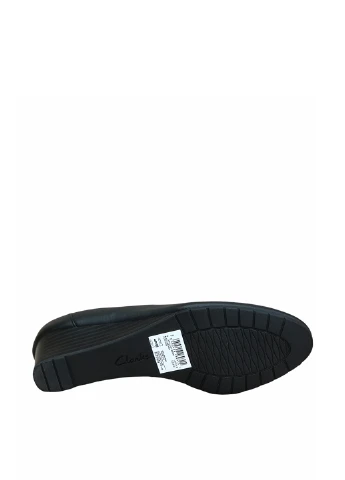Clarks Туфлі туфлі-човники чорний з натуральна шкіра, — демісезон (252011360)