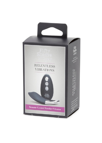 Вибратор для трусиков Relentless Vibrations с пультом Fifty Shades of Grey (252639525)