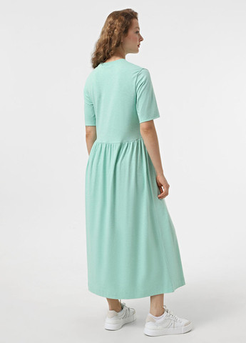 Світло-зелена кежуал сукня дзвін Promin однотонна