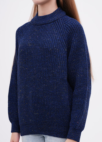 Темно-синий зимний свитер EQUILIBRI