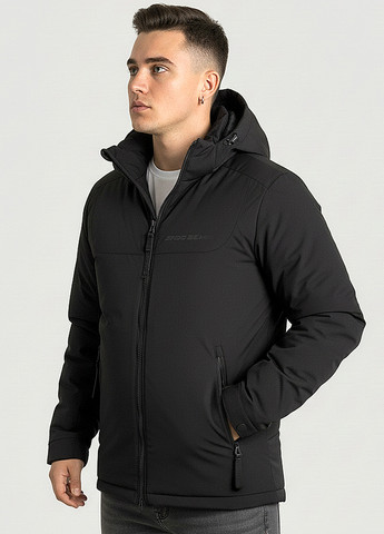 Черная зимняя куртка Sun's House