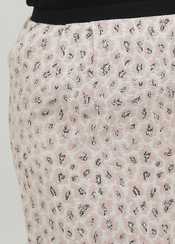 Бежевая кэжуал с абстрактным узором юбка Promod
