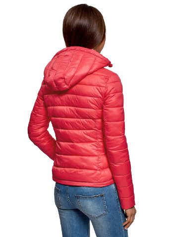 Рожева демісезонна куртка Oodji