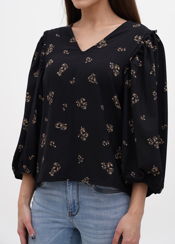 Чорна блуза Selected Femme