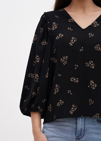 Чорна блуза Selected Femme