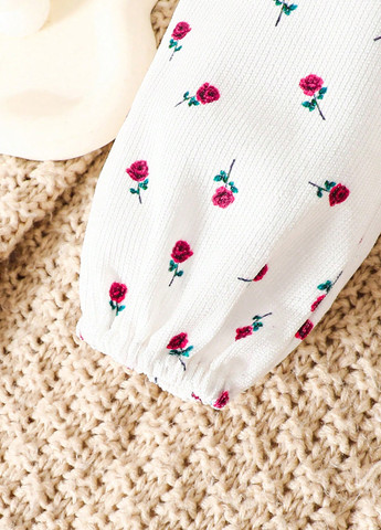 Комбінований демісезонний комплект (блуза, сарафан) SHEIN