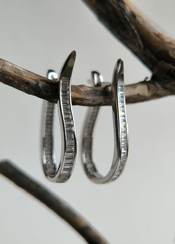 Серьги Silver Flame (354214502)