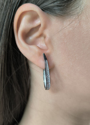 Серьги Silver Flame (354214502)