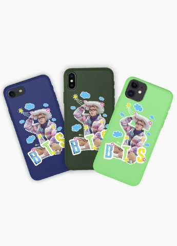 Чохол силіконовий Apple Iphone Xr БТС (BTS) (8225-1066) MobiPrint (219347996)