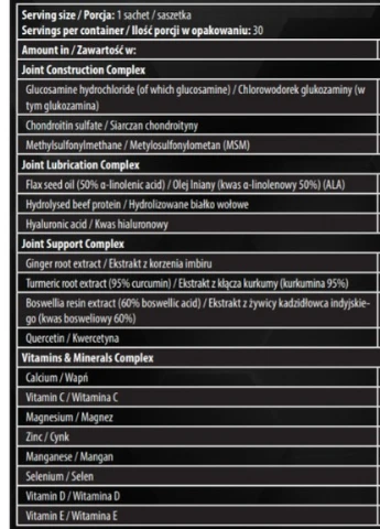 Комплекс для суставов и связок Anabolic Flex 30 sachets Kevin Levrone (254868547)