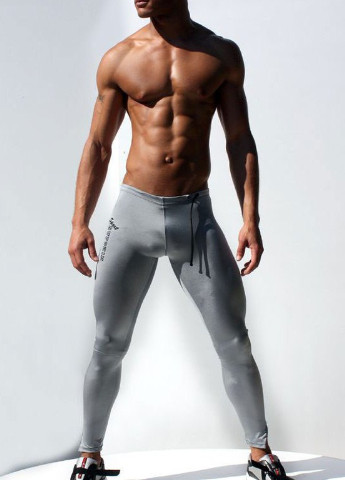 Серые демисезонные серые спортивные штаны AQUX