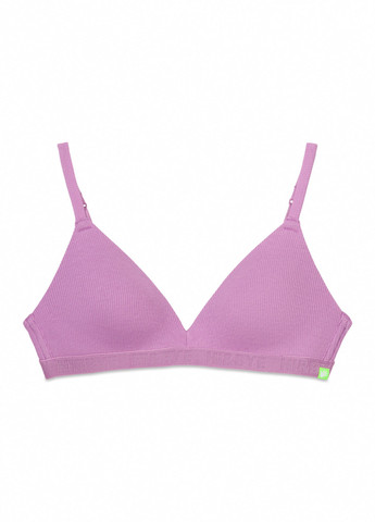Сиреневый балконет бюстгальтер Hi&Bye без косточек хлопок