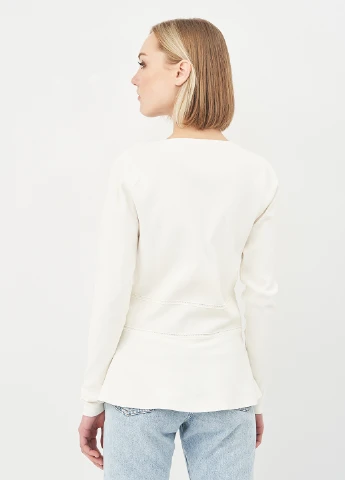 Молочный демисезонный пуловер пуловер Guess