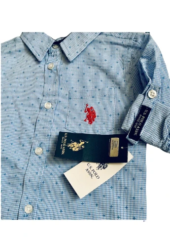 Синий костюм U.S. Polo Assn.