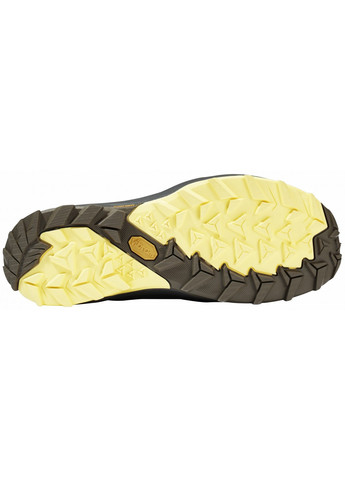 Осенние ботинки хайкеры Jack Wolfskin с логотипом тканевые