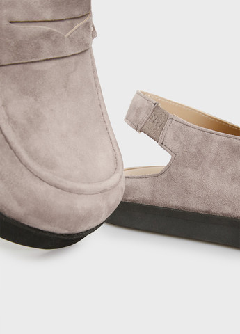 PRPY Туфлі сірий з натуральна замша, китай — літо (334684285)