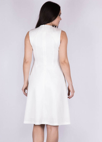 Білий кежуал сукня Time of Style однотонна