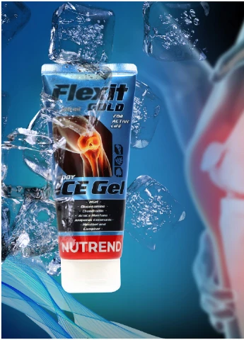 Гель Флексит Лед для суставов и связок Gel Flexit Ice 100ml Nutrend (254916594)
