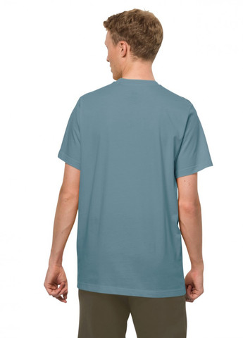 Голубая футболка Jack Wolfskin