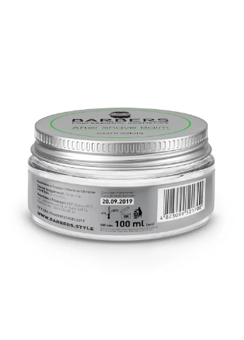 Бальзам после бритья с конопляным маслом Cannabis 100 мл Barbers (252845267)
