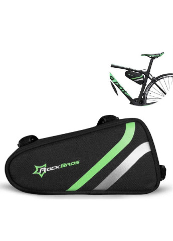 Велосумка сумка на раму велосипеда зі світловідбивними смугами кріплення на липучці 24х12х5 см (43635-Нов) Francesco Marconi (252797595)