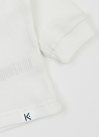 Молочный демисезонный комплект (лонгслив, брюки) KRAKO