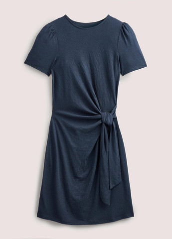 Темно-синее кэжуал платье а-силуэт Boden меланжевое