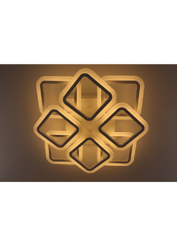 Люстра стельова LED з пультом A2400/4+4S-RGB-wh Білий 11х50х50 см. Sunnysky (253528113)