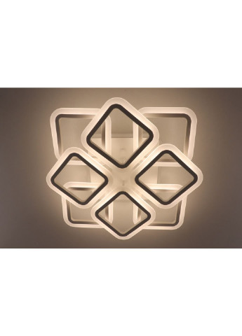 Люстра стельова LED з пультом A2400/4+4S-RGB-wh Білий 11х50х50 см. Sunnysky (253528113)