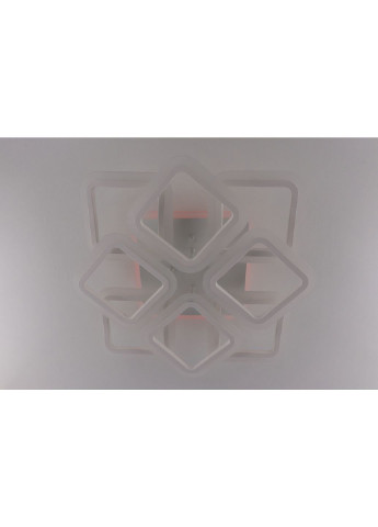 Люстра стельова LED з пультом A2400/4+4S-RGB-wh Білий 11х50х50 см. Sunnysky (253528113)
