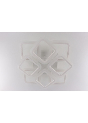 Люстра стельова LED з пультом A2400/4+4S-RGB-wh Білий 11х50х50 см. Sunnysky (253528113)