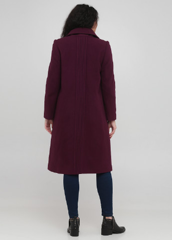 Фиолетовое демисезонное Пальто однобортное Nina Vladi