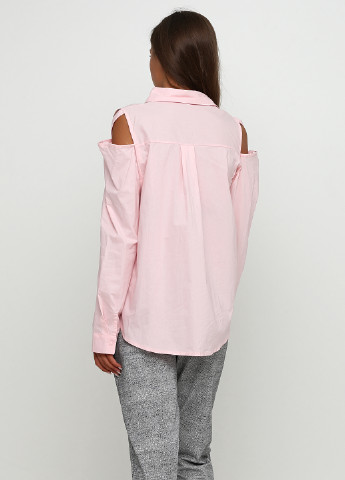 Светло-розовая демисезонная блуза Sweet
