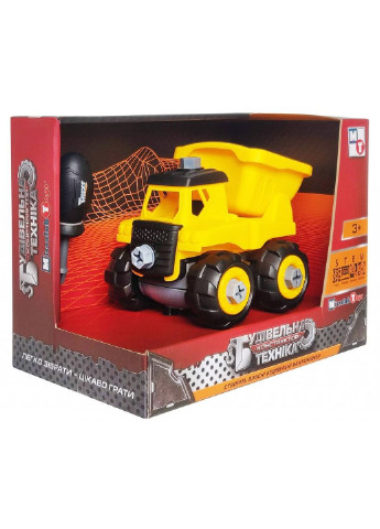 Конструктор (MT8906А) Microlab Toys строительная техника - грузовик (249596812)