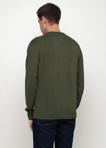 Зеленый демисезонный джемпер пуловер Tom Tailor