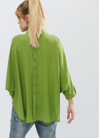 Оливковая блуза Carica