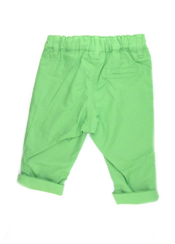 Зеленые кэжуал демисезонные брюки чиносы H&M