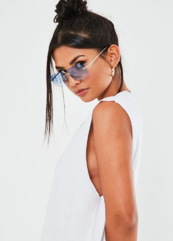 Білий кежуал сукня Missguided однотонна