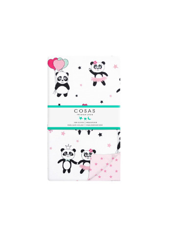 Подростковое постельно бельё PANDA LOVE ROSE STAR (пододеяльник 155х215 см, наволочка 50х70 см, простынь 155х240 см) Cosas (251801326)