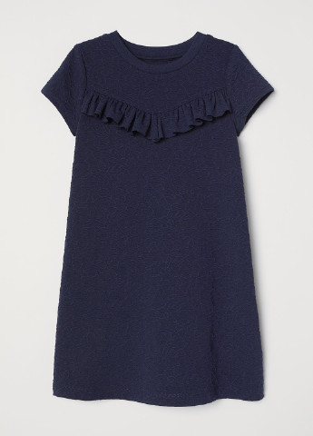 Тёмно-синее платье H&M (254367192)