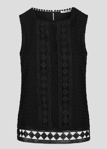 Чорна літня блуза Orsay