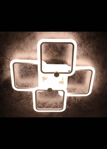 Люстра стельова LED з пультом A2503 / 4S-wh Білий 11х62х63 см. Handmade (234537830)