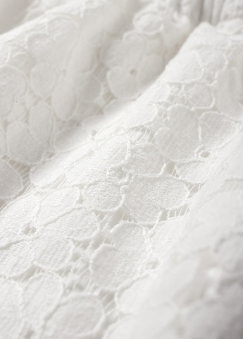 Белый летний костюм (топ, юбка) C&A